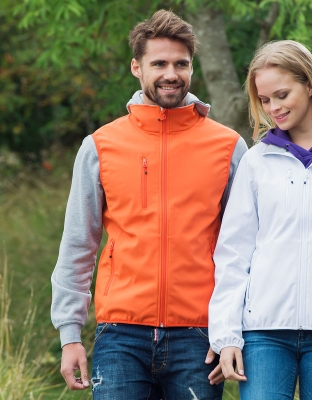 Herren Softshell Weste Basic