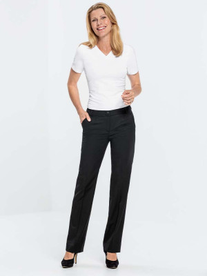 Damen Hose Basic Regular Fit