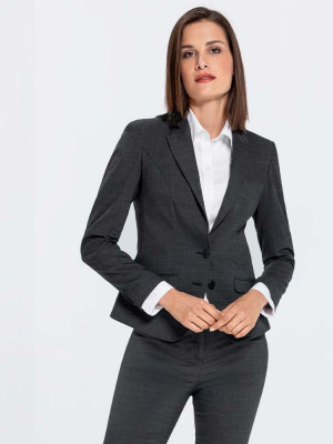 Damen Blazer Modern with 37.5 Slim Fit