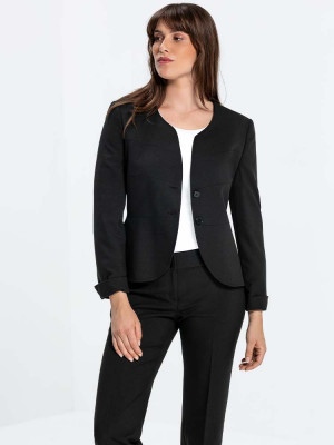 Damen Blazer Service mit Teilungsnähten