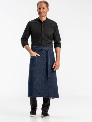 Bistroschürze Denim lang