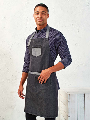 Denim Latzschürze Domain