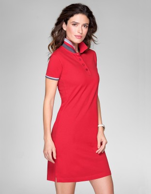 Ina Damen Polokleid