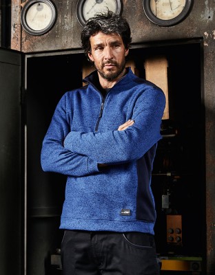 Unisex Knitted Fleece Pullover
