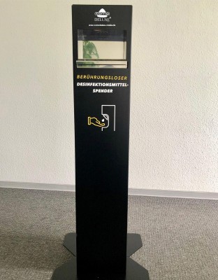 Berührungslose Desinfektionssäule DELUXE