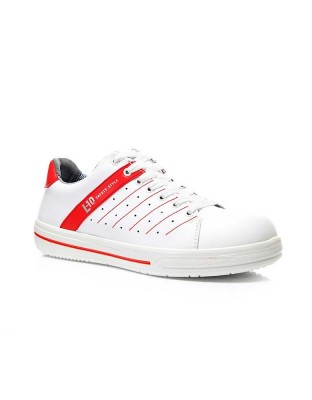 Elten Berufsschuh NORRIS white-red Low ESD O1
