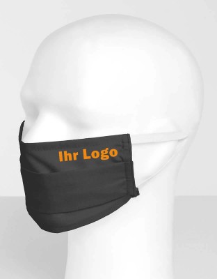 Wiederverwendbare Maske bedruckt mit Ihrem Logo
