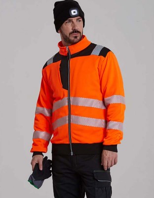 PW3 Warnschutz Sweatjacke