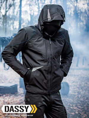 Dassy Wasser- und winddichte Arbeitsjacke Hyper