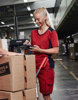 Damen Workwear T-Shirt Color