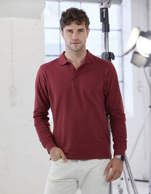 Poloshirt Langarm Lincoln