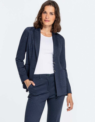 Damen Jerseylangblazer Modern Regular fit